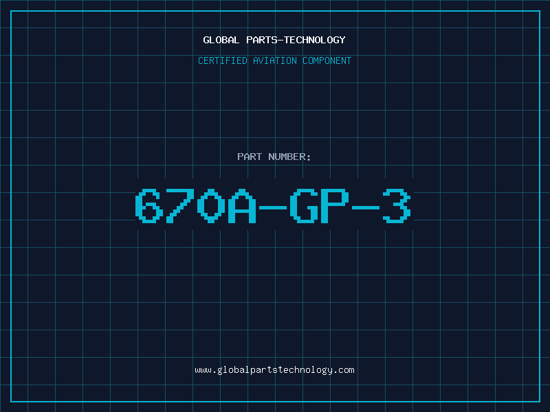 Aviation Part 670A-GP-3