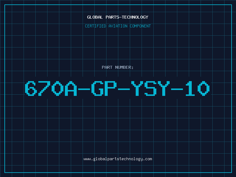 Aviation Part 670A-GP-YSY-10