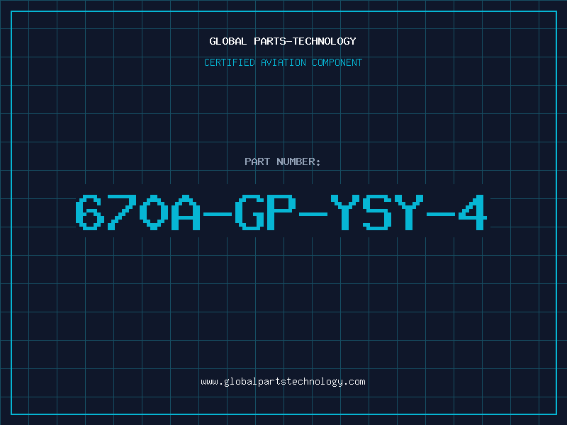Aviation Part 670A-GP-YSY-4