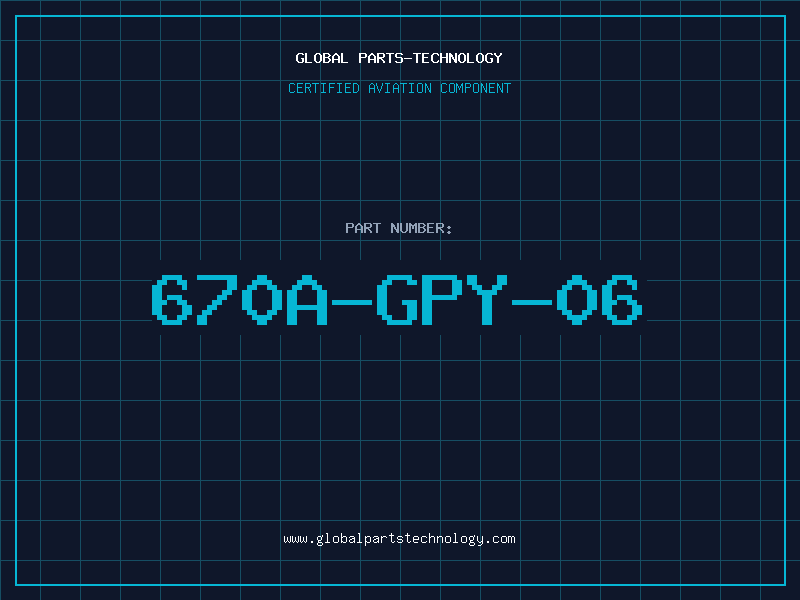 Aviation Part 670A-GPY-06
