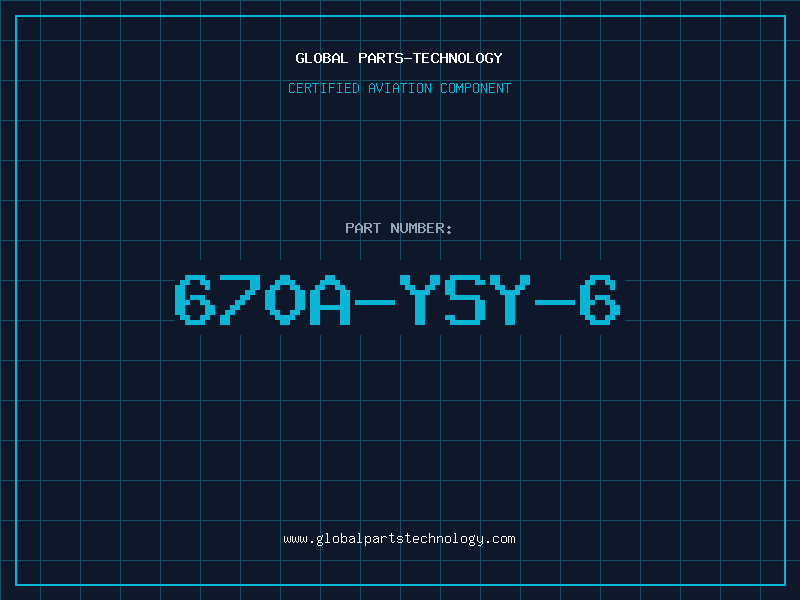 Aviation Part 670A-YSY-6
