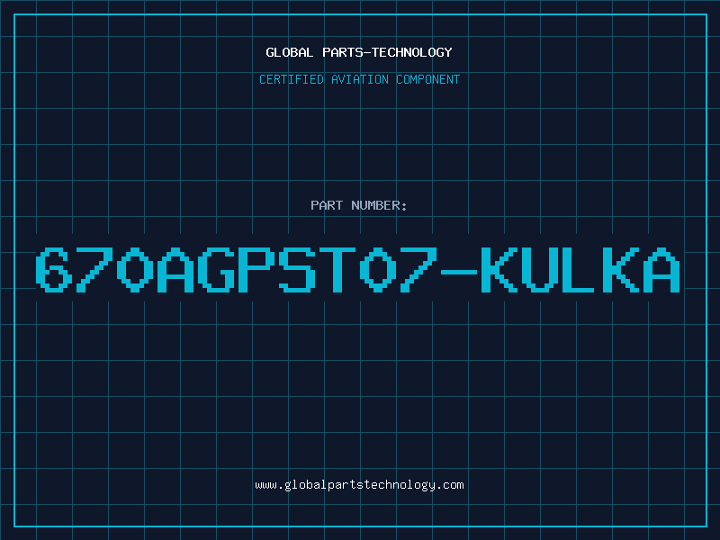 Aviation Part 670AGPST07-KULKA