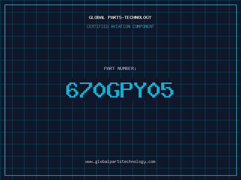 Aviation Part 670GPY05