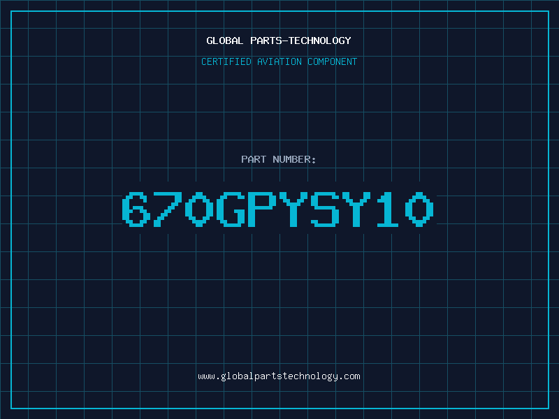 Aviation Part 670GPYSY10