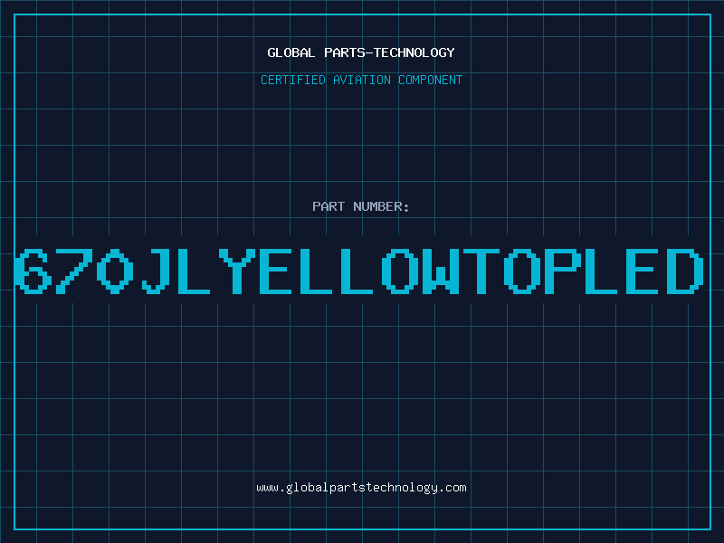 Aviation Part 670JLyellowTOPLED