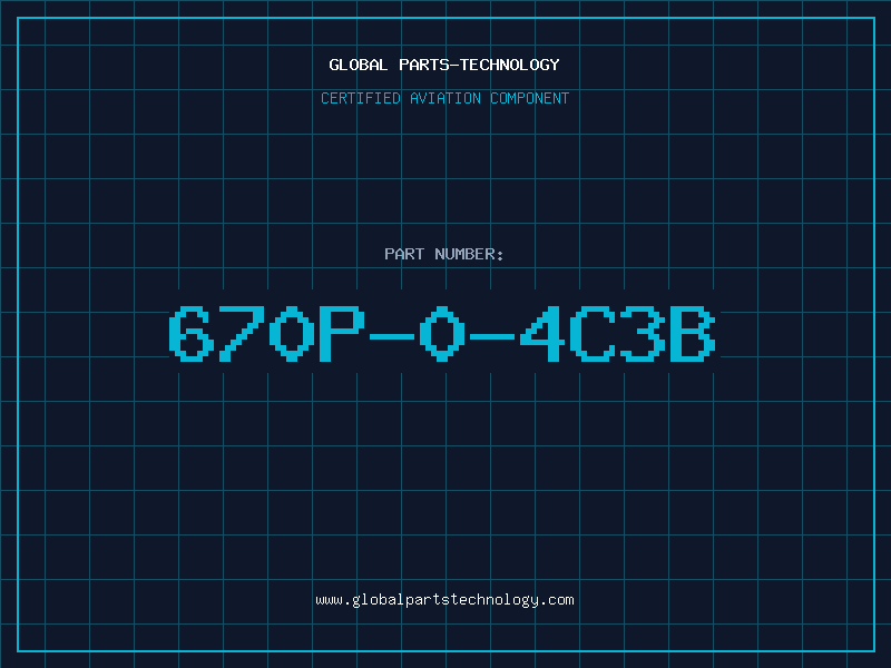 Aviation Part 670P-0-4C3B