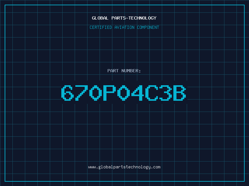 Aviation Part 670P04C3B