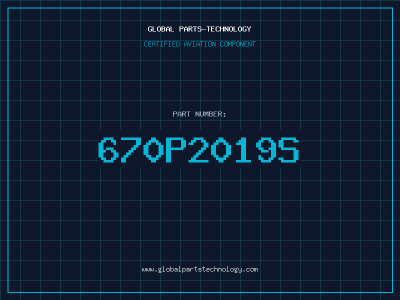Aviation Part 670P2019S