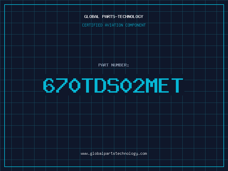 Aviation Part 670TDS02MET