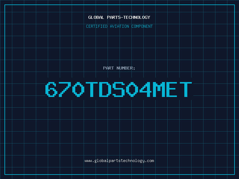 Aviation Part 670TDS04MET