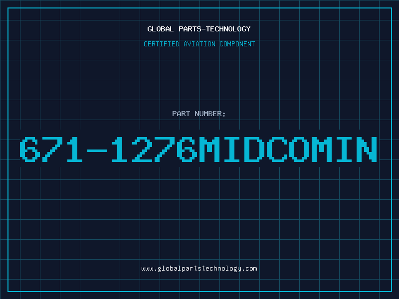 Aviation Part 671-1276MIDCOMIN