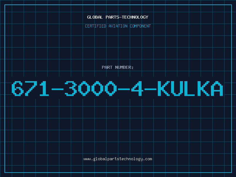Aviation Part 671-3000-4-KULKA