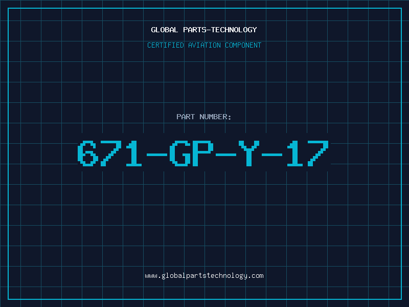 Aviation Part 671-GP-Y-17