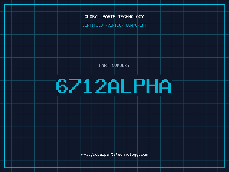 Aviation Part 6712ALPHA