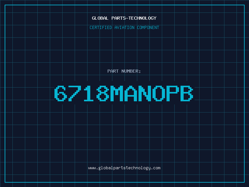 Aviation Part 6718MANOPB