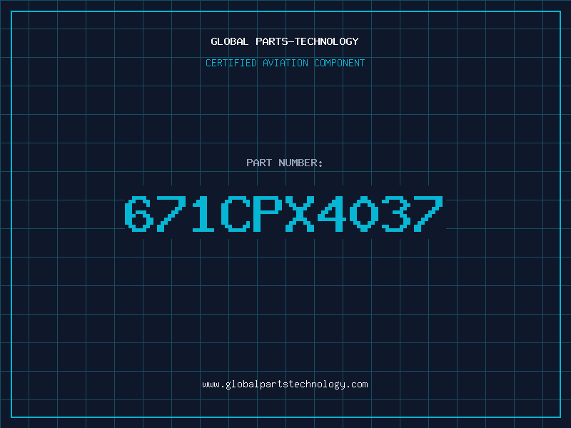 Aviation Part 671CPX4037