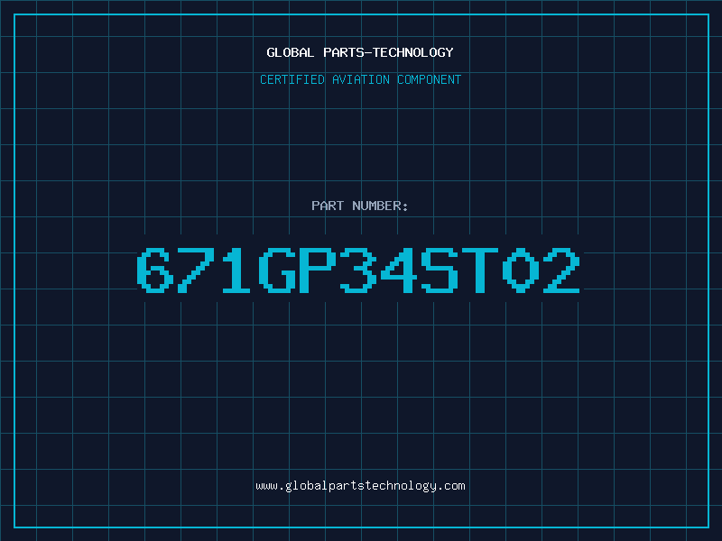 Aviation Part 671GP34ST02