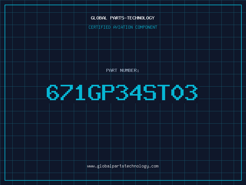 Aviation Part 671GP34ST03