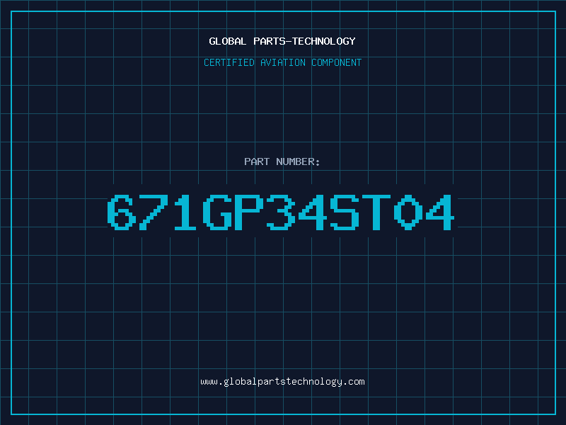 Aviation Part 671GP34ST04