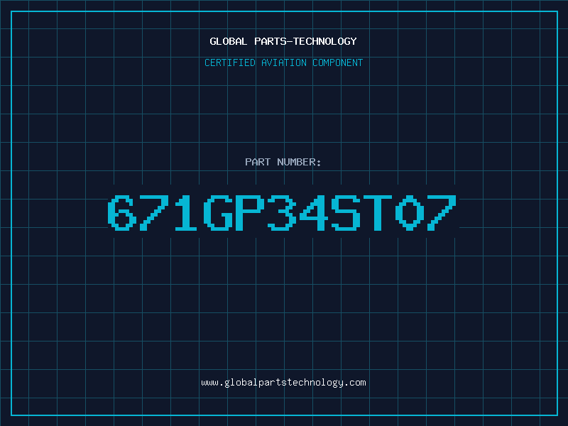Aviation Part 671GP34ST07