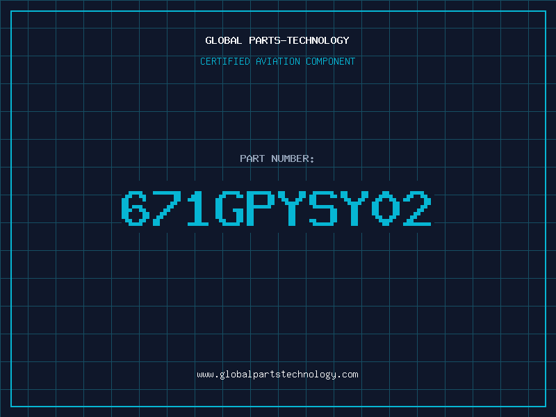 Aviation Part 671GPYSY02