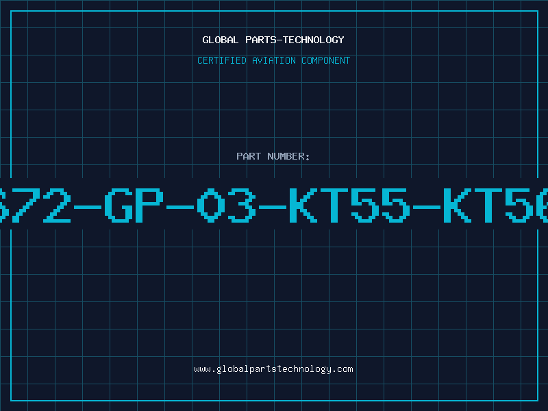 Aviation Part 672-GP-03-KT55-KT56