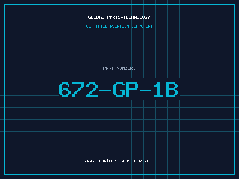 Aviation Part 672-GP-1B