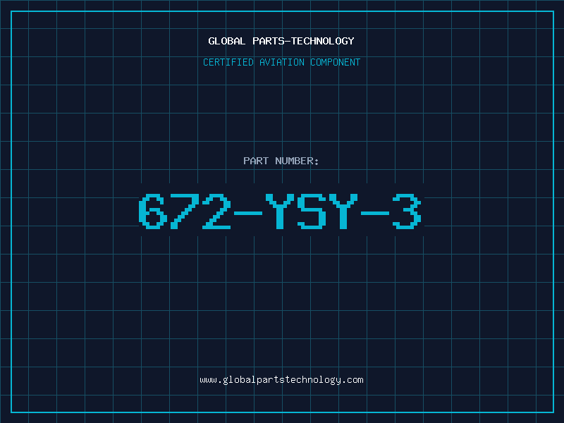 Aviation Part 672-YSY-3