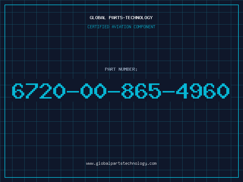 Aviation Part 6720-00-865-4960