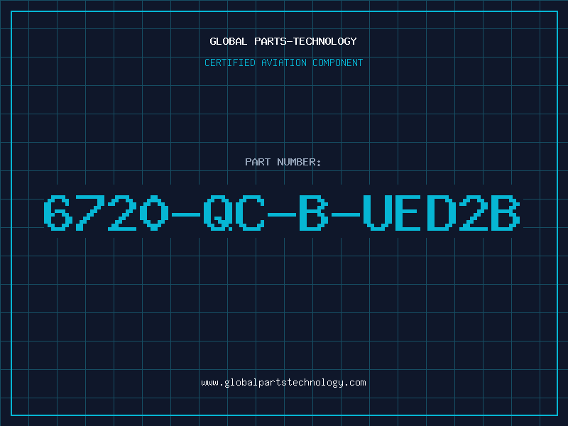 Aviation Part 6720-QC-B-UED2B