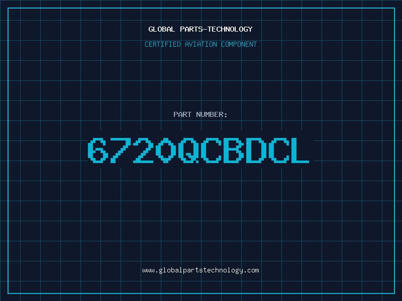 Aviation Part 6720QCBDCL