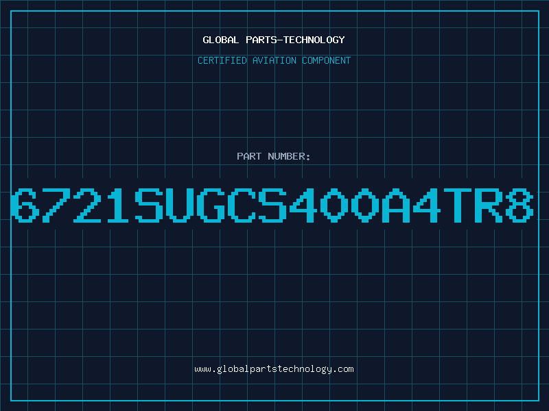 Aviation Part 6721SUGCS400A4TR8