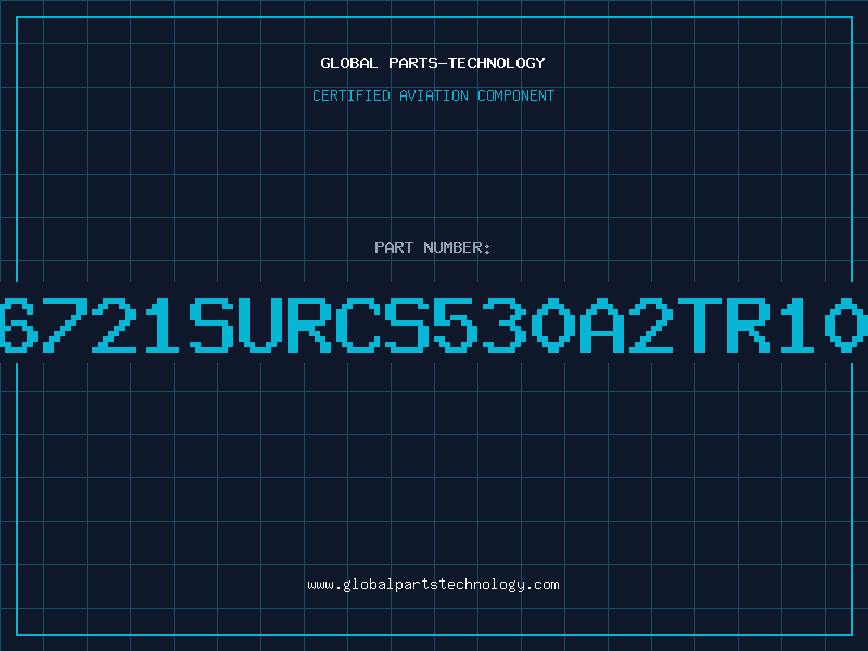 Aviation Part 6721SURCS530A2TR10