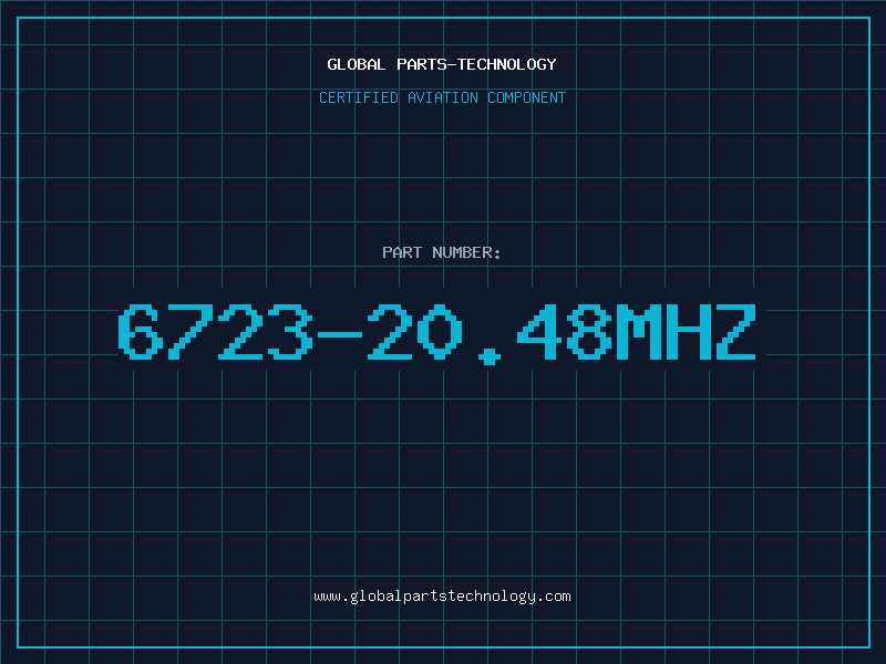 Aviation Part 6723-20.48MHZ
