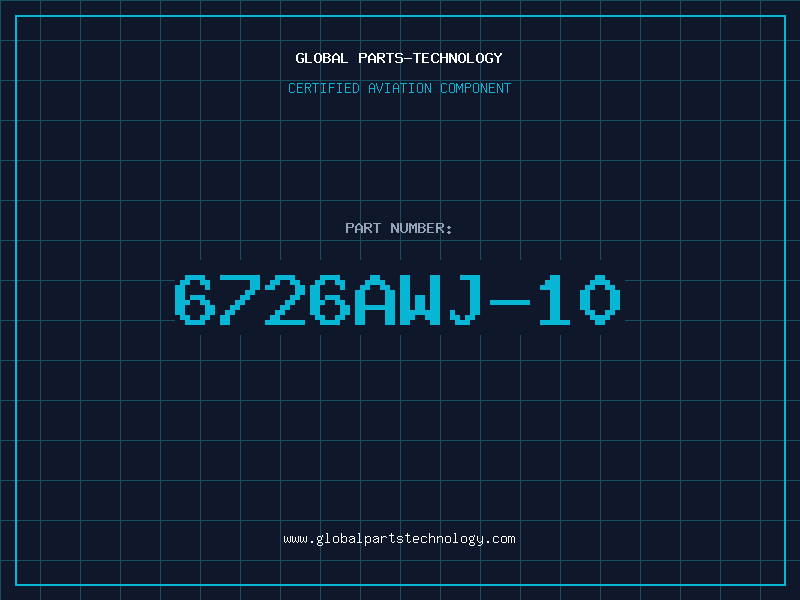 Aviation Part 6726AWJ-10