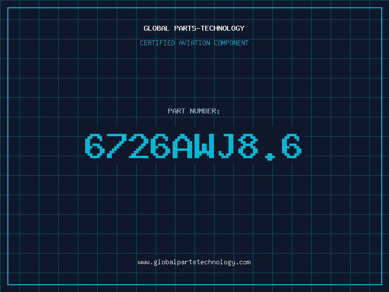 Aviation Part 6726AWJ8.6