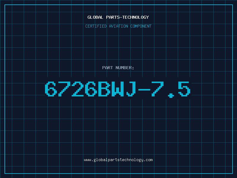 Aviation Part 6726BWJ-7.5