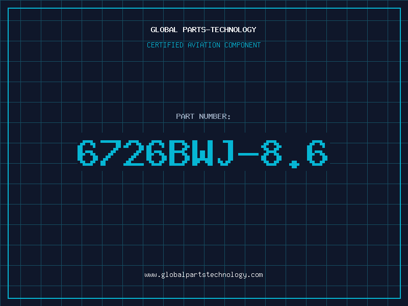 Aviation Part 6726BWJ-8.6