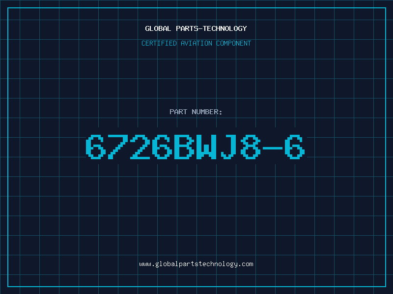 Aviation Part 6726BWJ8.6