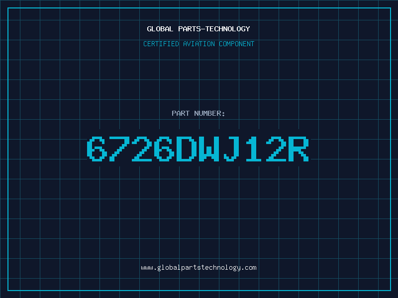 Aviation Part 6726DWJ12R