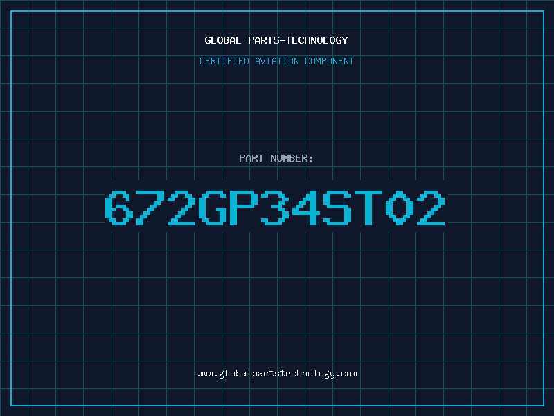 Aviation Part 672GP34ST02