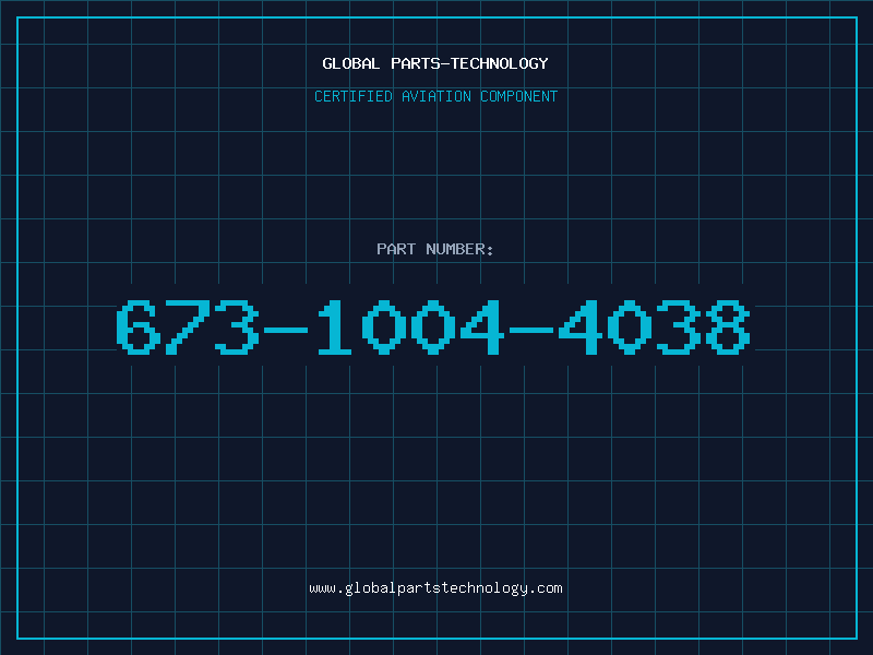 Aviation Part 673-1004-4038