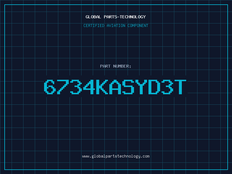 Aviation Part 6734KASYD3T