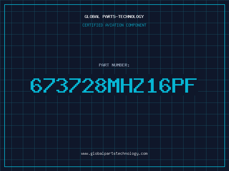 Aviation Part 673728MHZ16PF