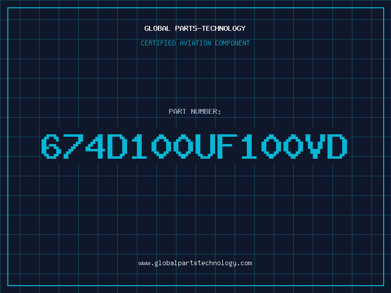 Aviation Part 674D100UF100VD