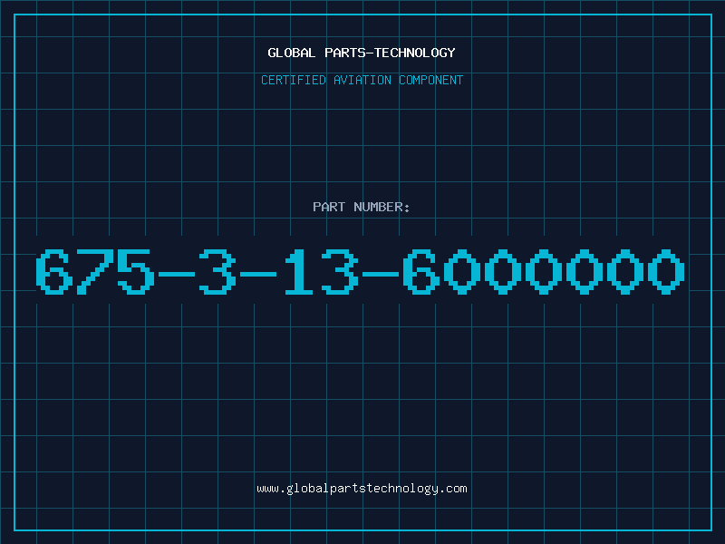 Aviation Part 675-3-13-6000000