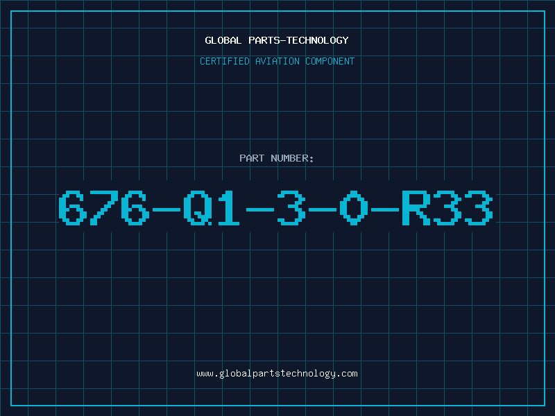 Aviation Part 676-Q1-3-0-R33