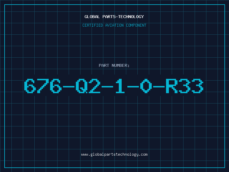 Aviation Part 676-Q2-1-0-R33