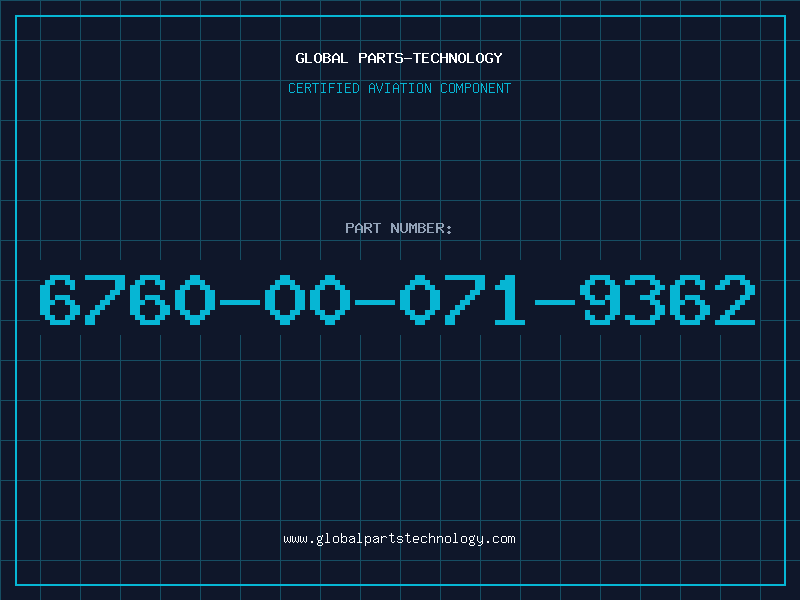 Aviation Part 6760-00-071-9362