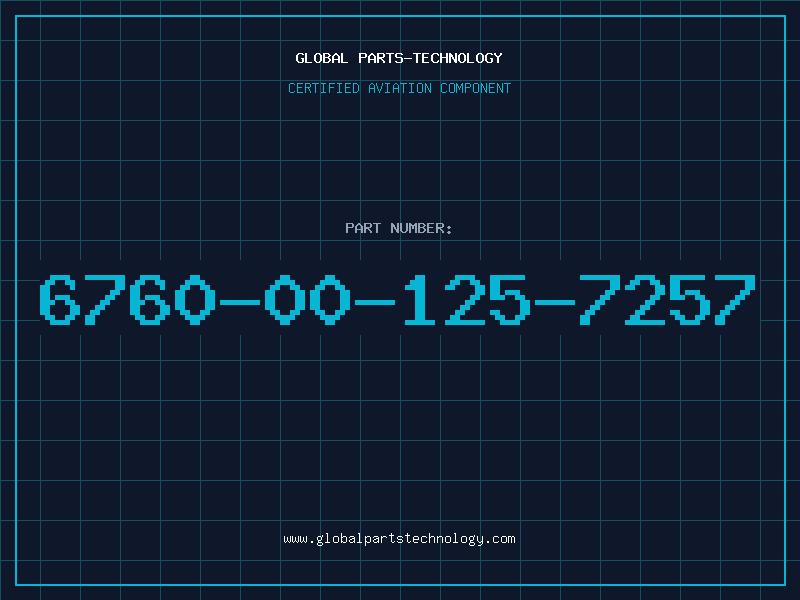 Aviation Part 6760-00-125-7257